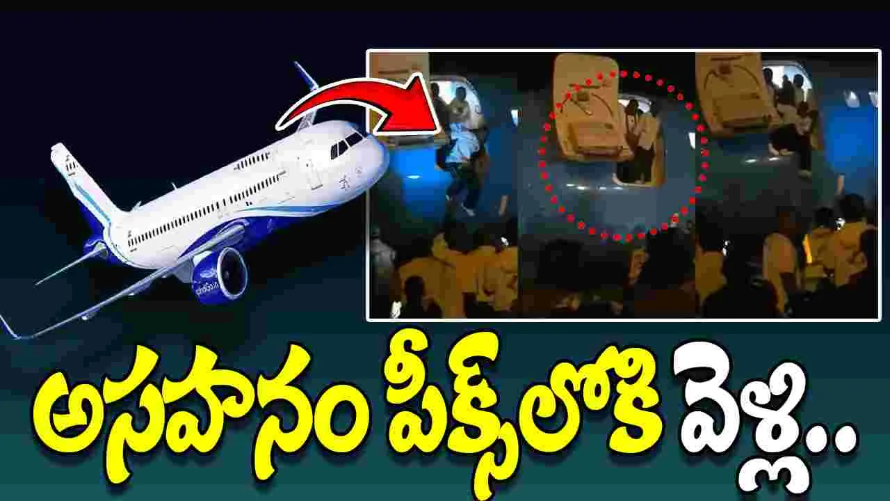  Forced To Jump Off Plane: గంటల ఆలస్యం.. విమానంలోనుంచి కిందకు దూకిన ప్రయాణీకులు