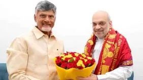 Chandrababu Naidu Meets Amit Shah: అమిత్ షాతో సీఎం చంద్రబాబు భేటీ