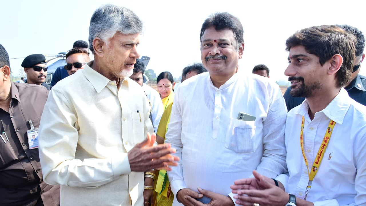 పార్వతీపురంలో పర్యటించిన సీఎం చంద్రబాబు