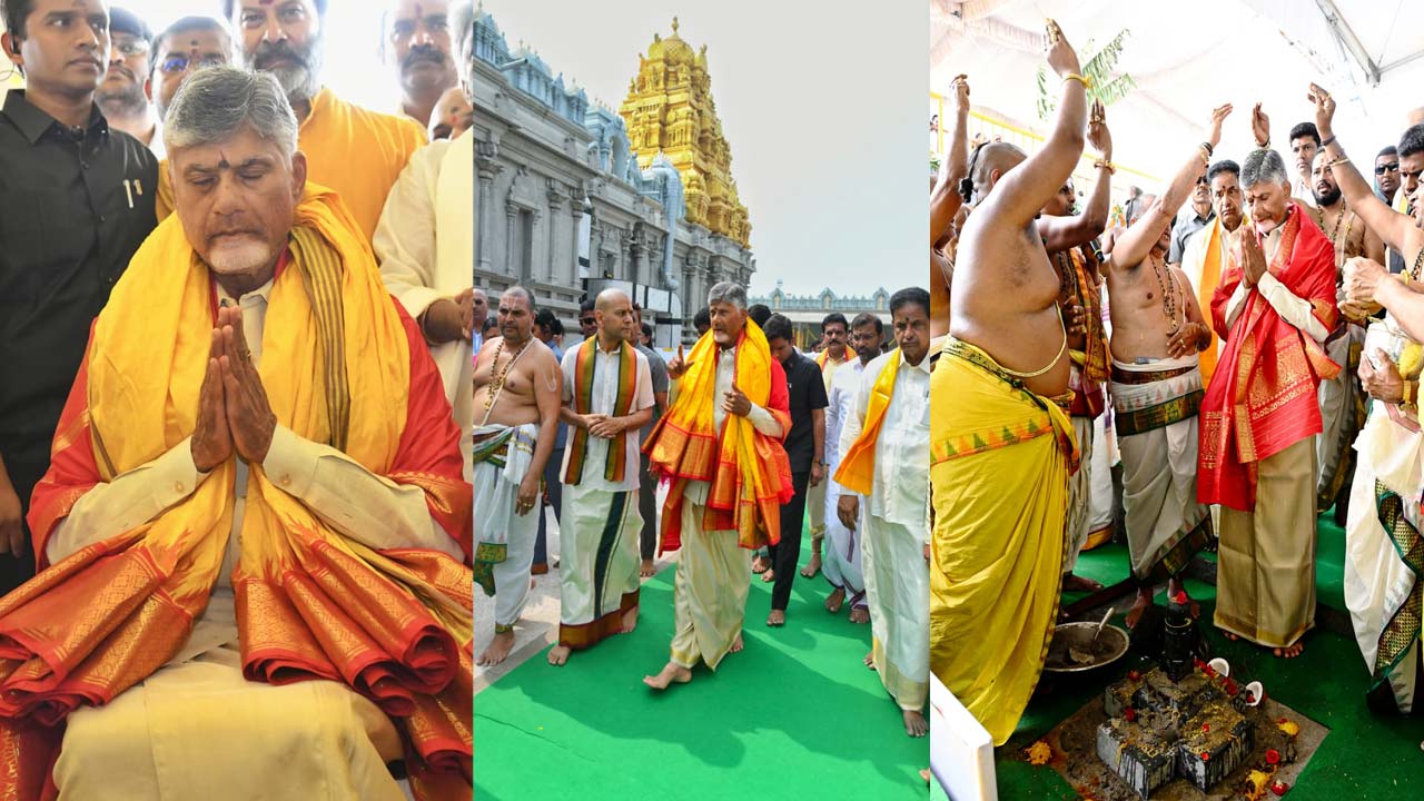 తిరుమలకు ముఖ్యమంత్రిగా కాదు... భక్తుడిగానే వెళ్తా: సీఎం చంద్రబాబు