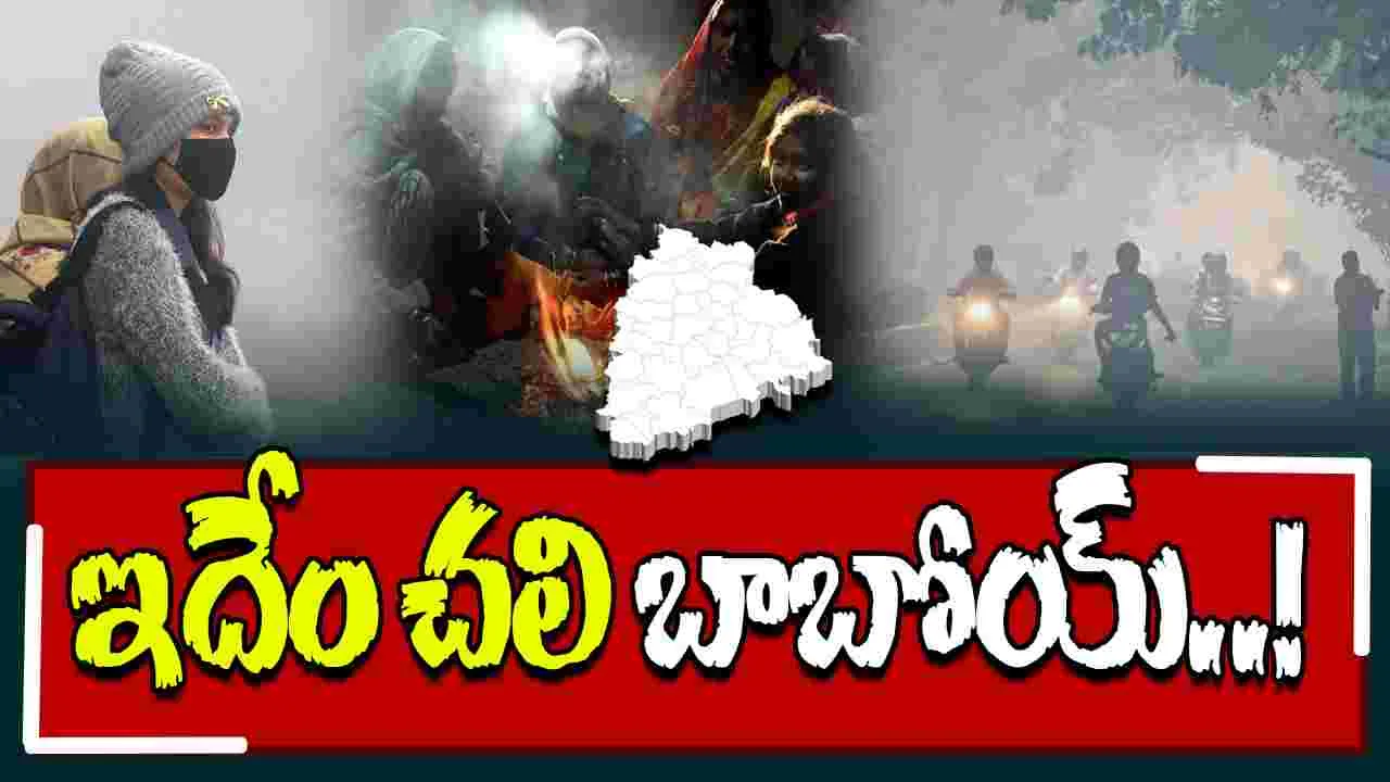 TG Cold Wave Intensifies: తెలంగాణాపై చలి పంజా.. ఇంకో నాలుగు రోజులు వణకాల్సిందే.!
