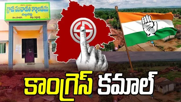 Congress Tops Panchayat Polls: కాంగ్రెస్‌  కమాల్‌