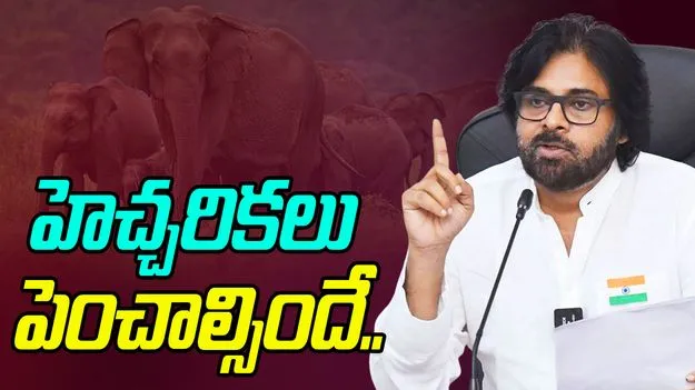 Deputy CM Pawan Kalyan: ఏనుగుల సంచారం.. అధికారులకు డిప్యూటీ సీఎం కీలక ఆదేశాలు