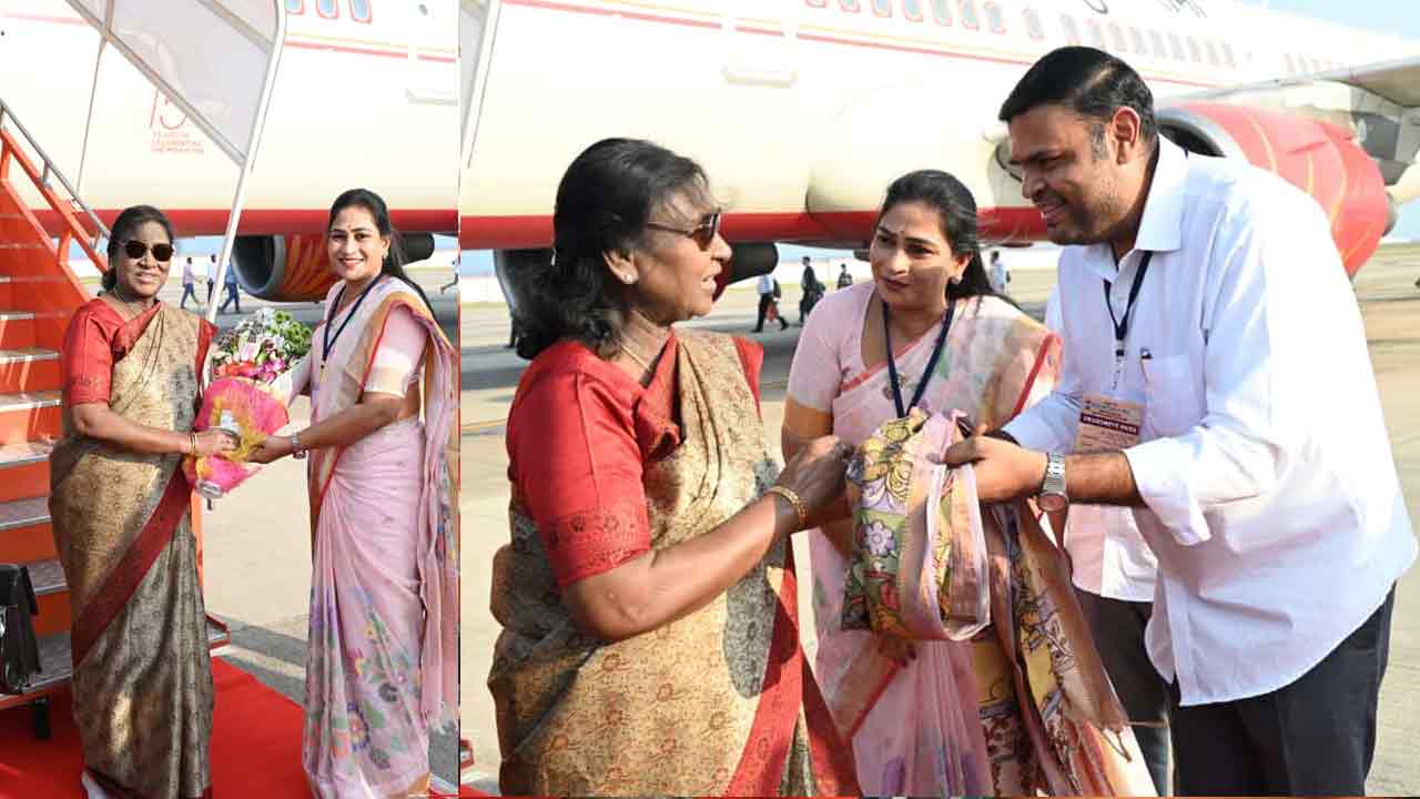 President Draupadi Murmu: తిరుచానూరులో పద్మావతి అమ్మవారిని దర్శించుకున్న రాష్ట్రపతి ద్రౌపది ముర్ము