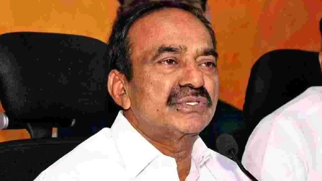 ETALA RAJENDER: కాంగ్రెస్‌కి కర్రు కాల్చి వాత పెట్టేందుకు సిద్ధంగా ఉన్న బీసీలు: ఎంపీ ఈటల 