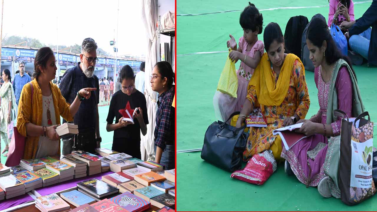 హైదరాబాద్ బుక్ ఫెయిర్‌కు విశేష స్పందన