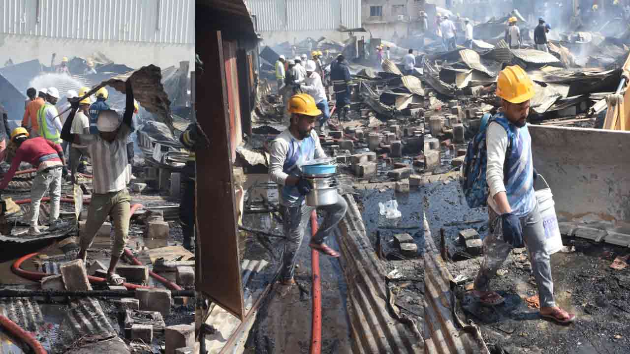 చందానగర్ పోలీస్ స్టేషన్ పరిధిలో భారీ అగ్నిప్రమాదం..