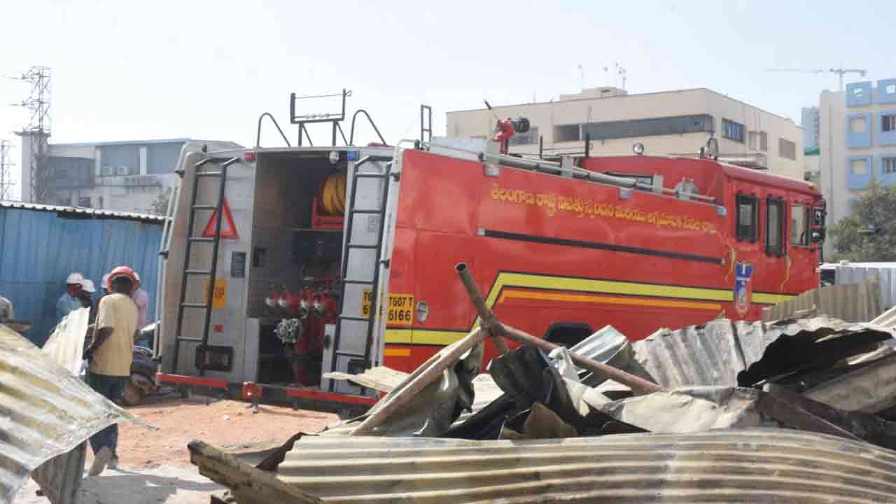 చందానగర్ పోలీస్ స్టేషన్ పరిధిలో భారీ అగ్నిప్రమాదం..