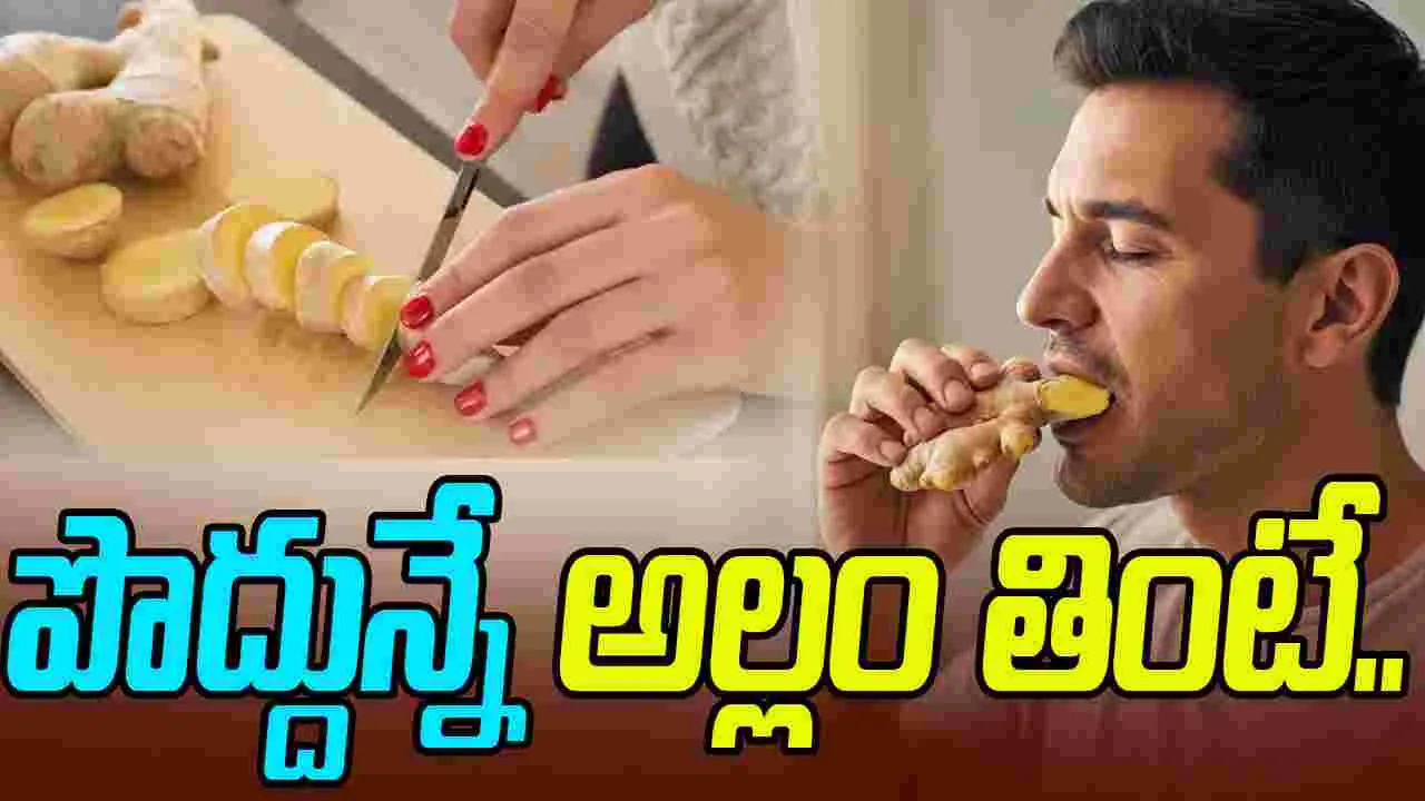 Ginger First In the Morning: చలికాలంలో పొద్దున్నే అల్లం తింటే ఏం జరుగుతుందో తెలుసా?..