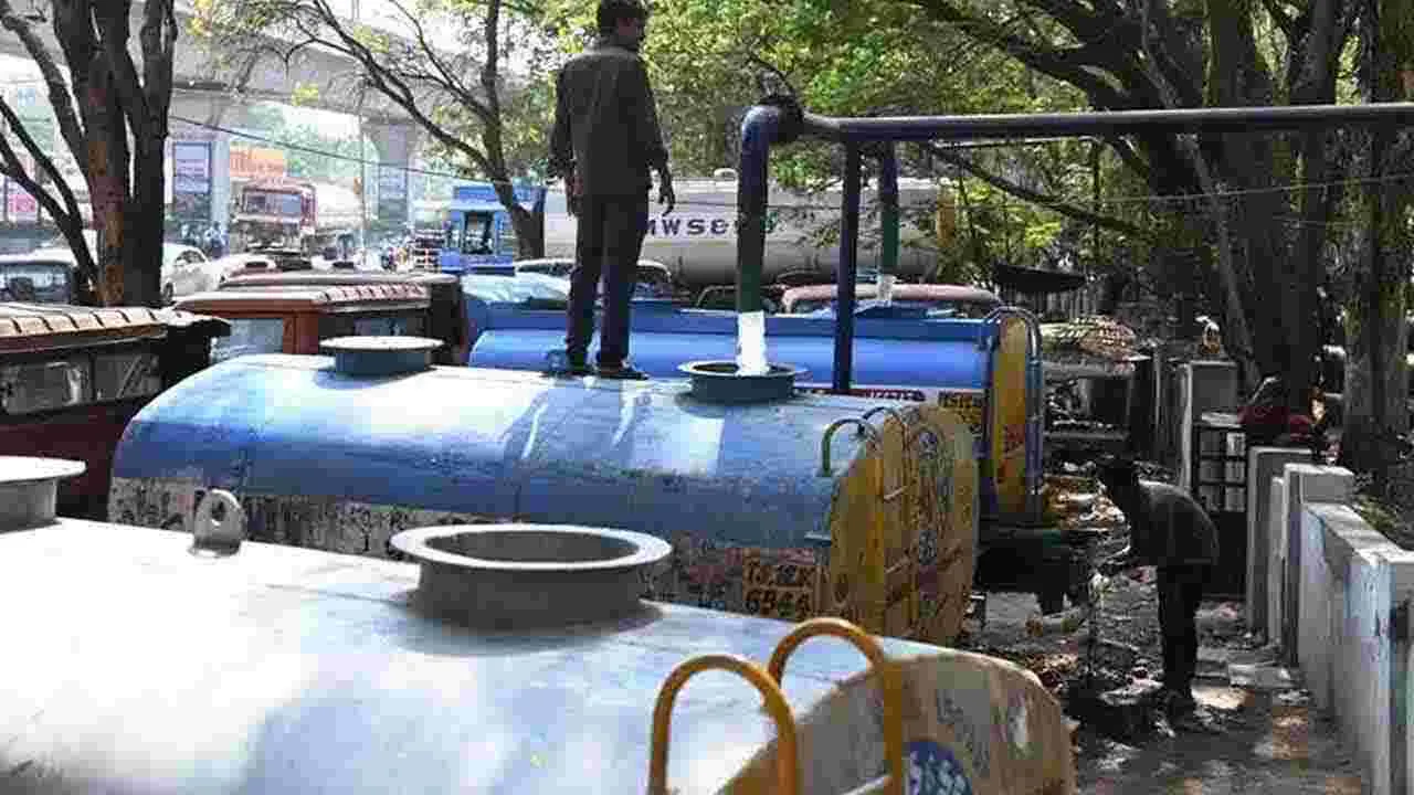 HMWS&SB: సమ్మర్‌కు హైదరాబాద్ సిద్ధం: ట్యాంకర్ నెట్‌వర్క్ విస్తరణ