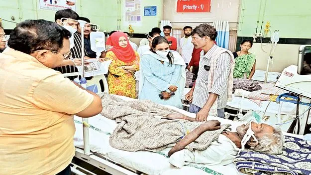 రోగుల అడ్మిషన్‌ ఎంట్రీలు బాగోలేవు 