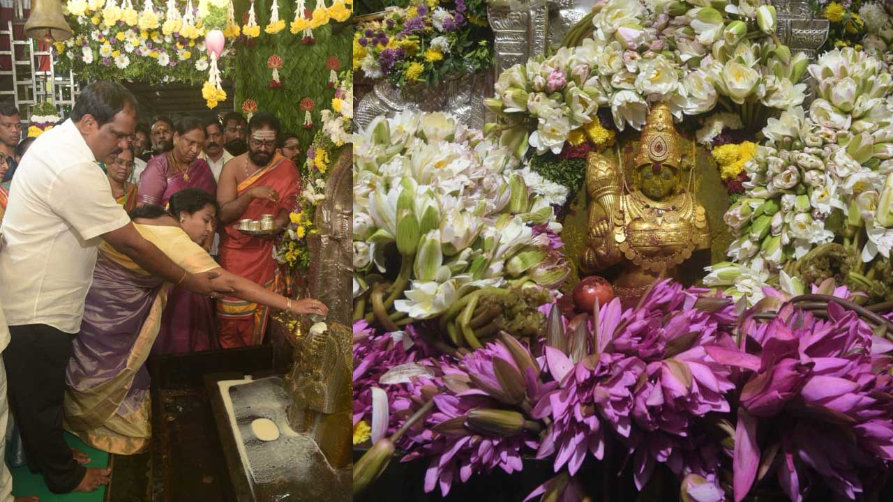 Visakha Kanaka Mahalakshmi: విశాఖ కనకమహాలక్ష్మి అమ్మవారికి ప్రత్యేక పూజలు