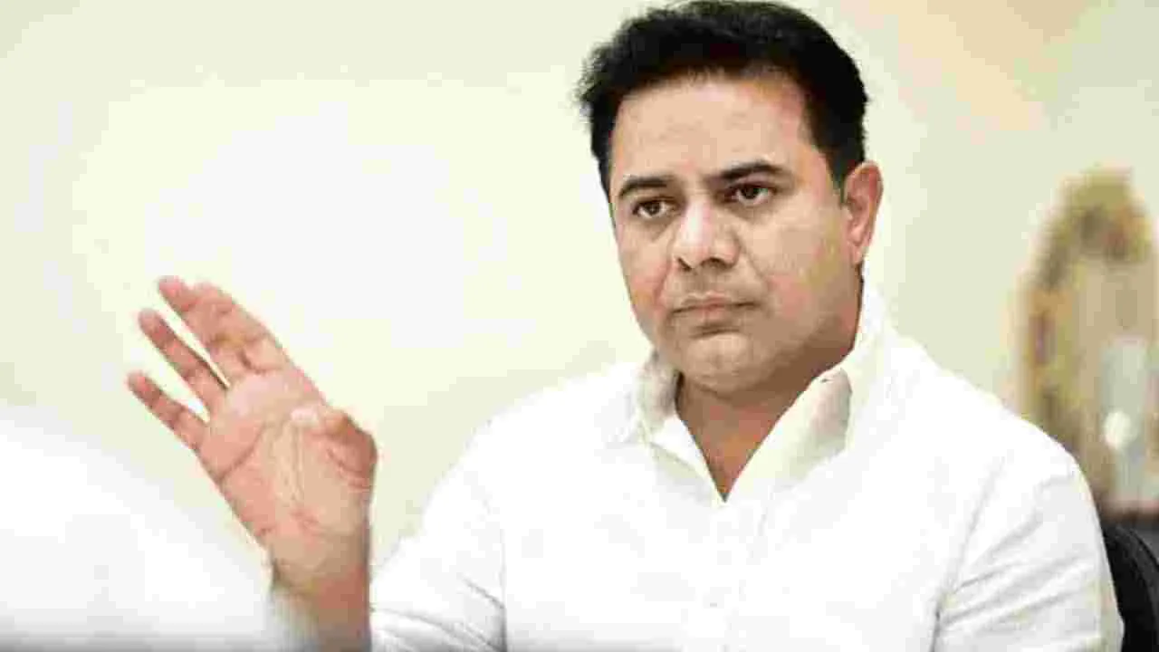 KTR: తెలంగాణ నేతన్నలపై కేంద్రానిది రాజకీయ కక్షే: కేటీఆర్