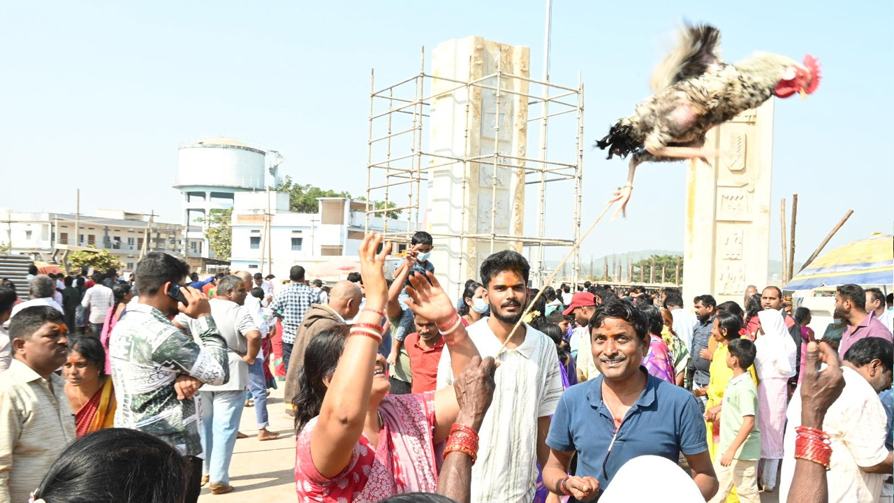 మేడారం జాతరకు పొటెత్తిన భక్తులు