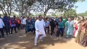 Mallareddy Kabaddi: మల్లారెడ్డా మజాకా.. కబడ్డి.. కబడ్డి అంటూ..