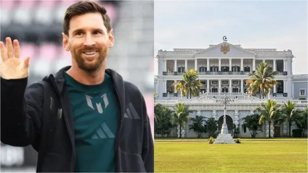 Lionel Messi Hyderabad Visit: హైదరాబాద్‌కు మెస్సి.. ఫలక్‌నుమా ప్యాలెస్‌ వద్ద భారీ భద్రత