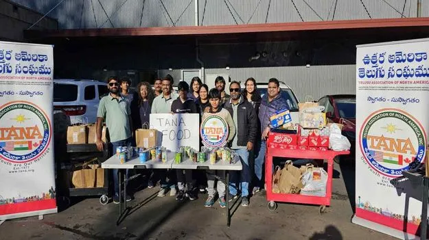 NRI News: తానా ఆధ్వర్యంలో ఛార్లెట్‌లో ఫుడ్‌ డ్రైవ్‌.. సక్సెస్‌