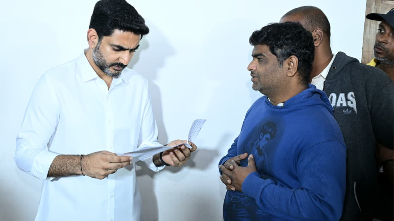 విశాఖ పార్టీ కార్యాలయంలో 77వ రోజు ప్రజాదర్బార్