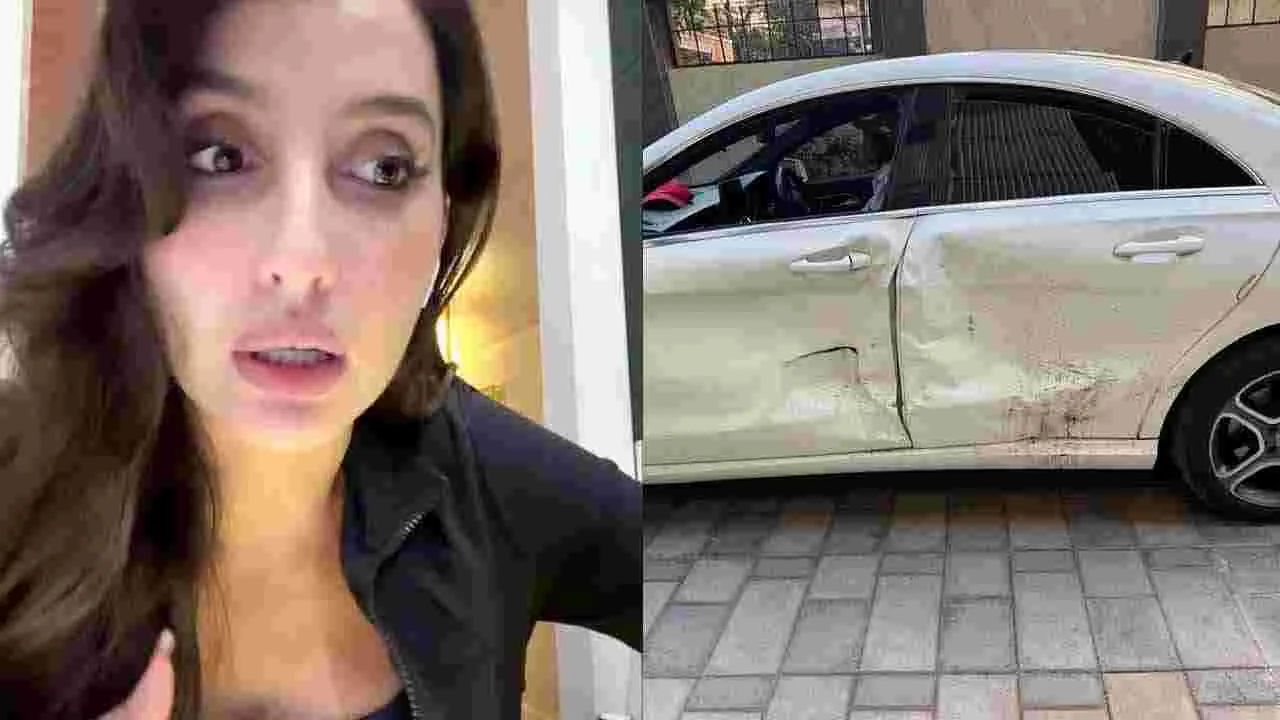 Actress Nora Fatehi Car Accident: నటి నోరా ఫతేహా కారుకు ప్రమాదం.. ఎలా ఉందంటే?