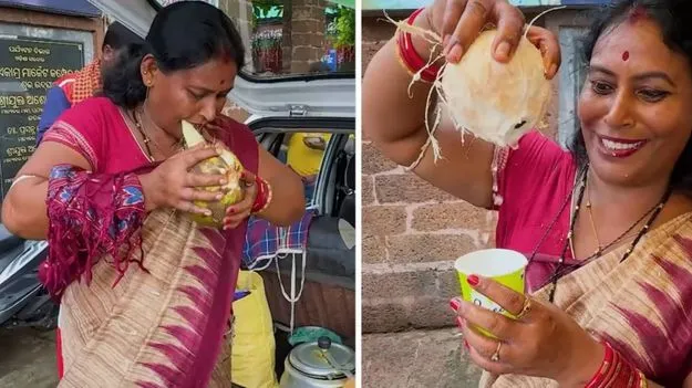 Coconut Peeling Video: ఈ మహిళ ఏ టూత్ పేస్టు వాడుతోందో గానీ.. వైరల్ వీడియో.. షాకింగ్ సీన్స్