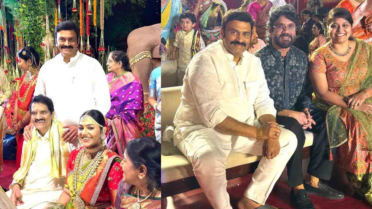 Sravanti Dath Wedding: ఘనంగా నిర్మాత అశ్వనీదత్ కుమార్తె వివాహం.. హాజరైన పలువురు ప్రముఖులు