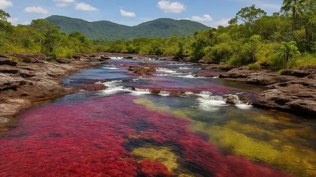 River Like a Rainbow: ఇంద్రధనస్సు లాంటి రంగురంగుల నది.. మీరెప్పుడైనా చూశారా.?