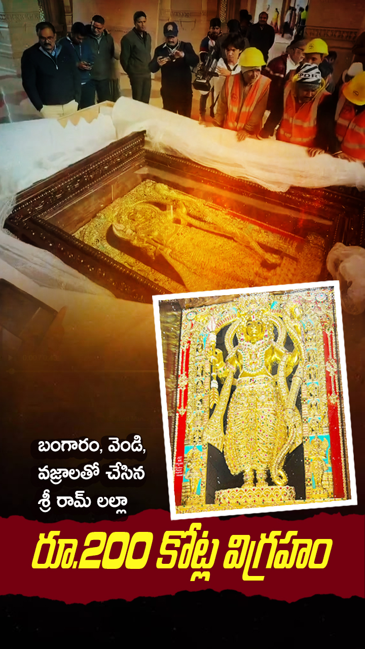 కర్ణాటకకు చెందిన ఒక భక్తుడు విరాళంగా ఇచ్చాడు!