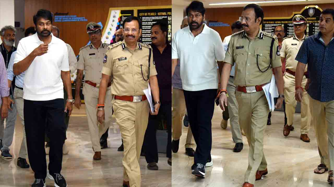 CP Sajjanar:హైదరాబాద్‌ సీపీ సజ్జనార్‌తో సినీ ప్రముఖుల భేటీ