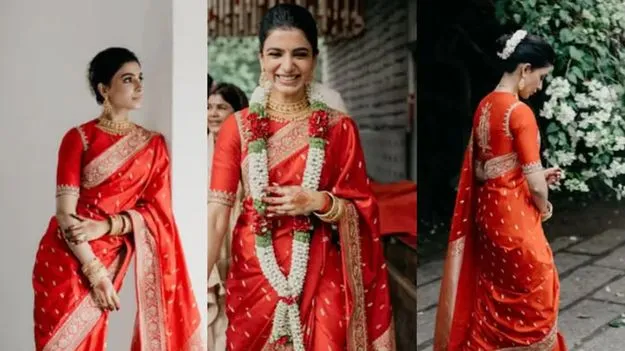 Samantha's Wedding Look Decoded: సమంత పెళ్లి లుక్ ఫొటోలు.. వస్త్రధారణపై డిజైనర్ ఏమన్నారంటే..