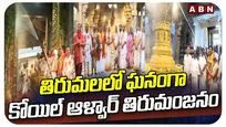 తిరుమలలో ఘనంగా కోయిల్ ఆళ్వార్ తిరుమంజనం