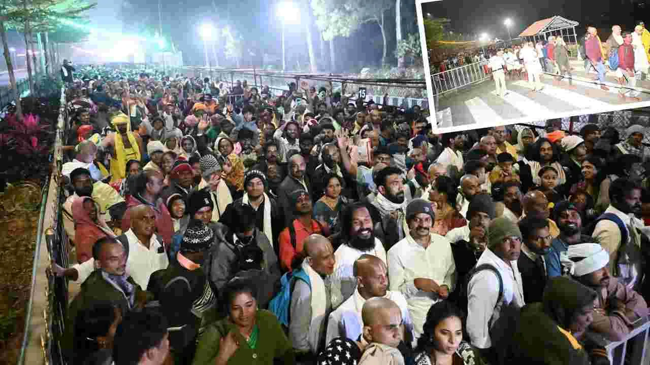 Tirumala: తిరుమలలో పెరిగిన రద్దీ
