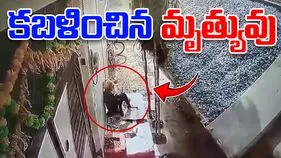 Gravel Truck Overturns: మృత్యువులా మీద పడ్డ కంకర ట్రక్.. ఇంటి బయట కూర్చున్న వృద్ధుడిపై..