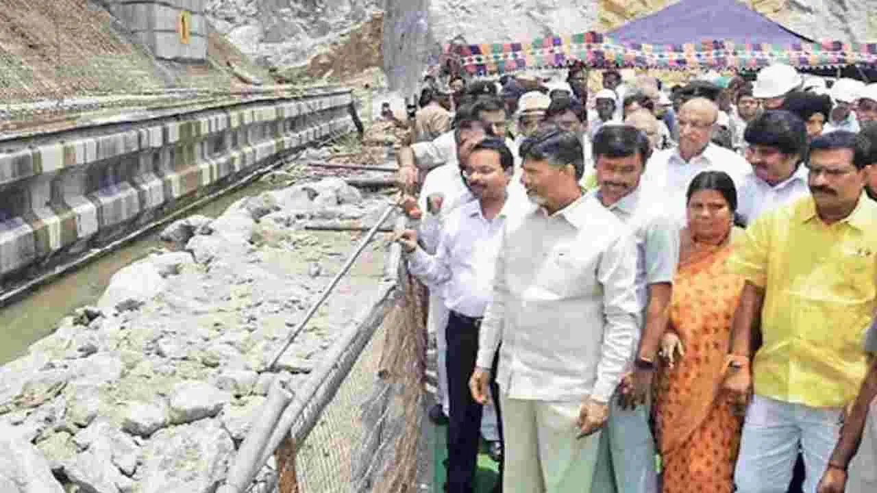 CM Chandrababu Naidu Visit: ప్రాజెక్టుల సందర్శనకు సీఎం