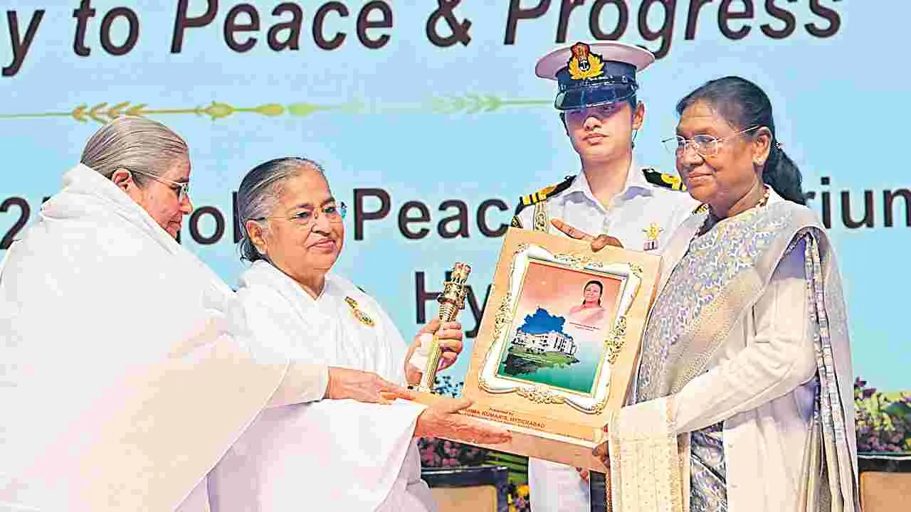 President Droupadi Murmu: ఆధ్యాత్మికతే మానవాళికి దిక్సూచి
