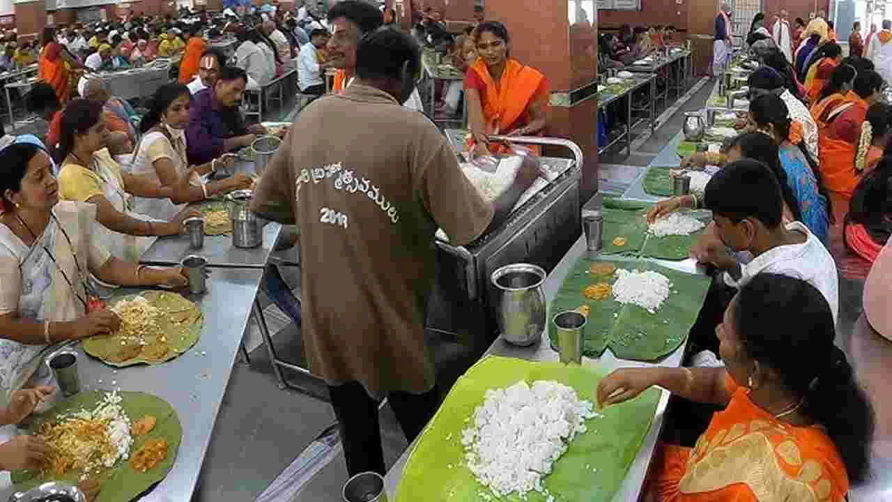 Annadanam Program: మార్చి నుంచి 60 టీటీడీ ఆలయాల్లో అన్నప్రసాదాలు