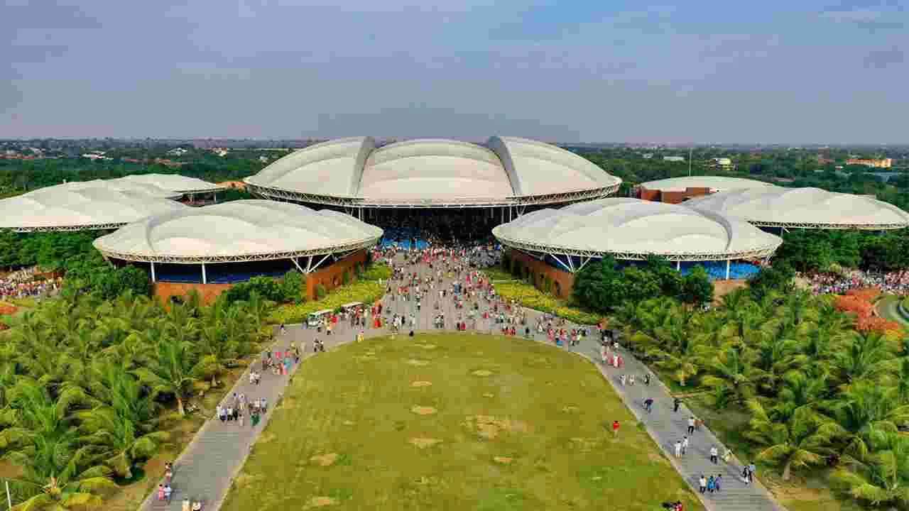 Kanha Shanti Vanam: నేడు శాంతివనానికి బాబు