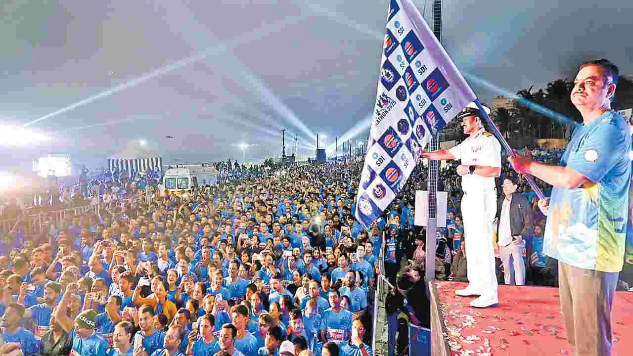Visakhapatnam: ఉత్సాహంగా నేవీ మారథాన్‌