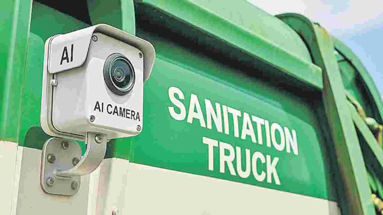 Technology Innovation: చెత్త ట్రక్కులకు ఏఐ కెమెరాలు