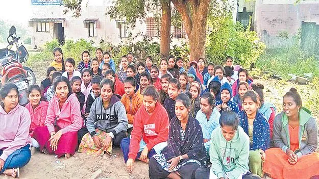 Jawaharnagar Model School Students: మాకు రక్షణ ఏదీ