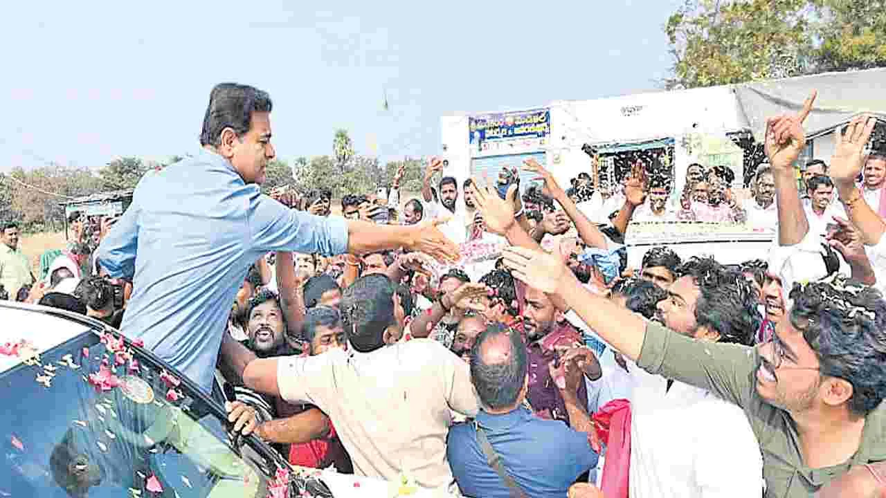 KTR: సీఎం రేవంత్‌ రెడ్డి రైతు బంధు ఎగ్గొట్టిన దొంగ