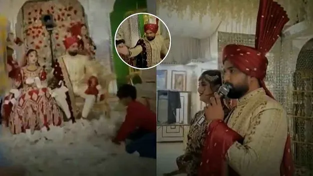 Viral Wedding Video: పాపం ఈ పెళ్లి కొడుకు.. ఫొటోషూట్ మధ్యలో ఆపేసి మరీ..