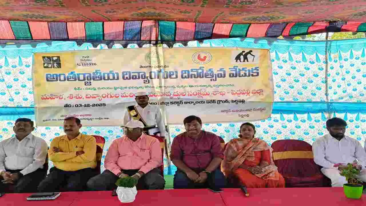 అంగవైకల్యం శరీరానికే మనస్సుకు కాదు 