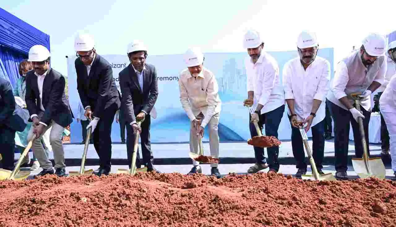 విశాఖ-కాగ్నిజెంట్ సహా 9 ఐటీ కంపెనీల శంకుస్థాపన కార్యక్రమం