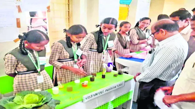 రాష్ట్రస్థాయి సైన్స ఫెయిర్‌కు ఎంపిక