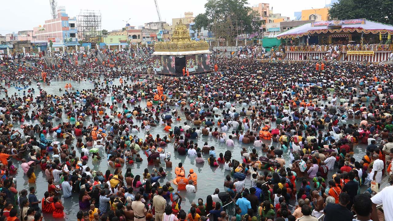 Tiruchanur: వైభ‌వంగా శ్రీ పద్మావతి అమ్మవారి పంచమి తీర్థం