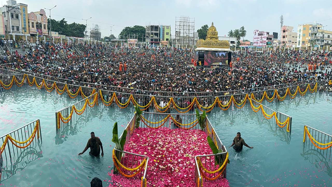 Tiruchanur: వైభ‌వంగా శ్రీ పద్మావతి అమ్మవారి పంచమి తీర్థం