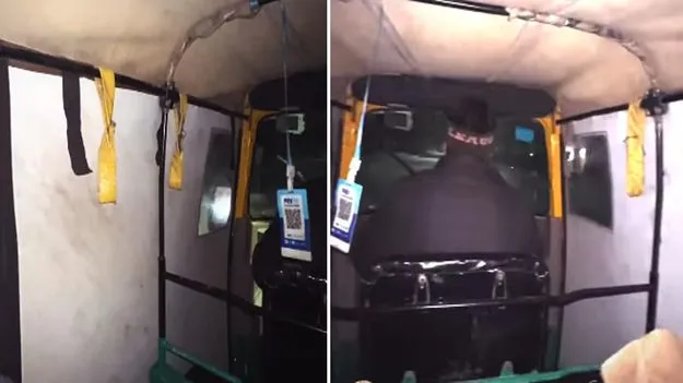 Desi jugaad: ఈ ఆటో డ్రైవర్ తెలివికి సలాం కొట్టాల్సిందే.. చలికి ఎలా చెక్ పెట్టాడో చూడండి..