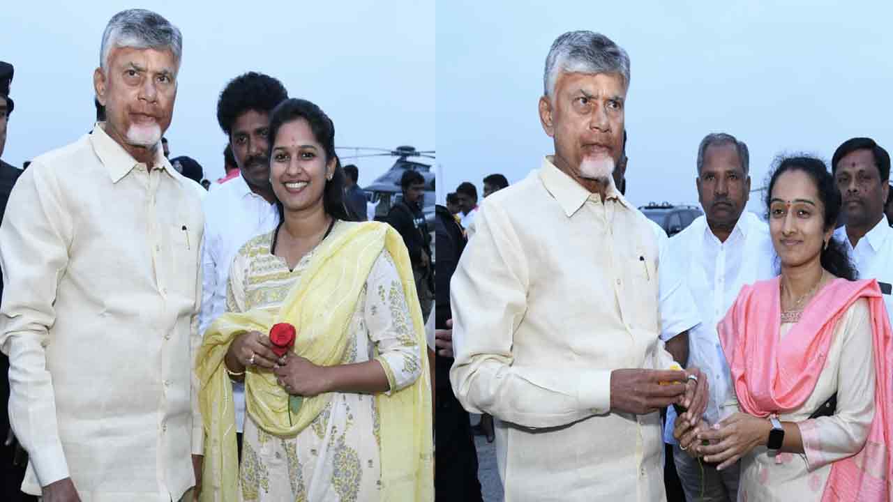 పుట్టపర్తి చేరుకున్న సీఎం చంద్రబాబు