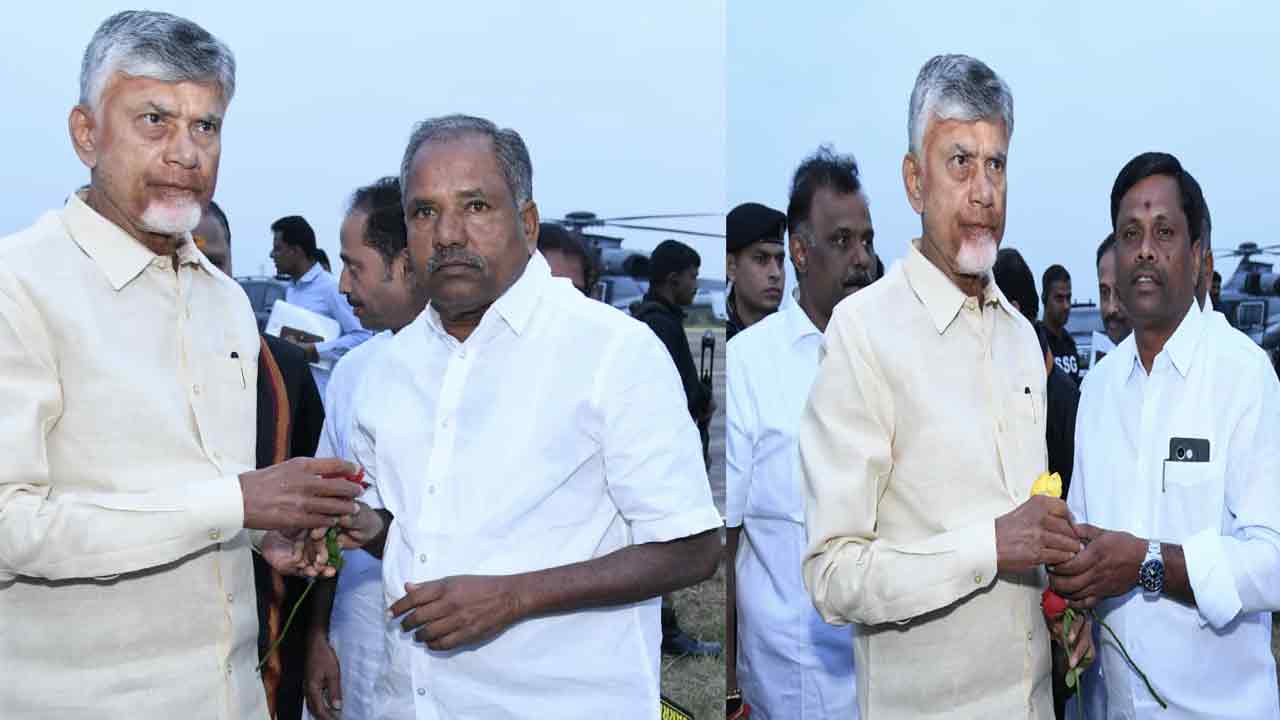 పుట్టపర్తి చేరుకున్న సీఎం చంద్రబాబు