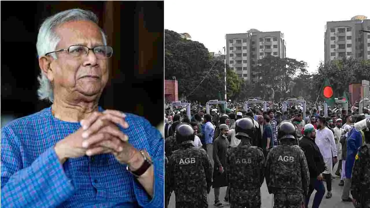 Bangladesh: పతనం అంచున బంగ్లా సర్కార్.. యూనస్ ప్రభుత్వానికి 24 గంటల అల్టిమేటం